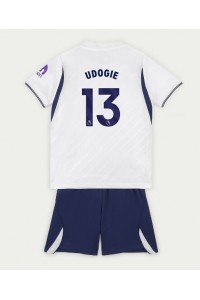 Tottenham Hotspur Destiny Udogie #13 Jalkapallovaatteet Lasten Kotipeliasu 2026-27 Lyhythihainen (+ Lyhyet housut)